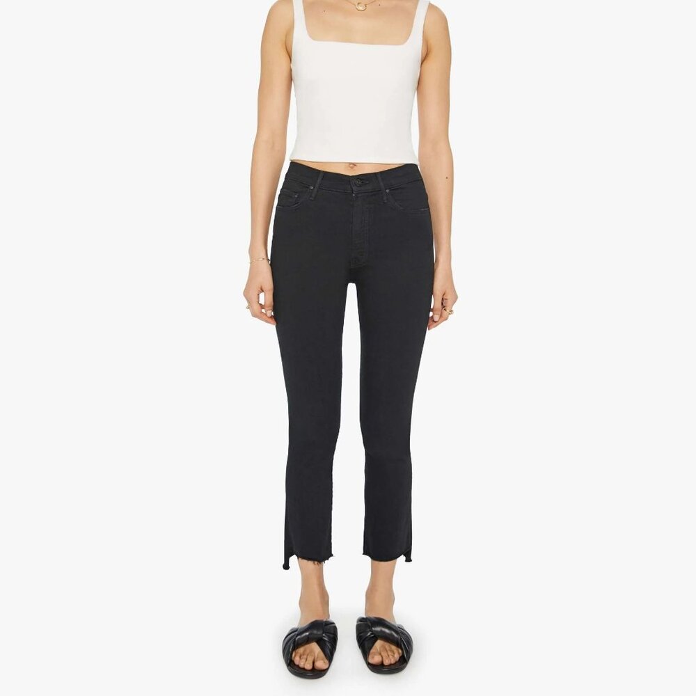 MOTHER JEANS - THE INSIDER CROP STEP FRAY - WASH: NTG NOT GUILTY - NWT